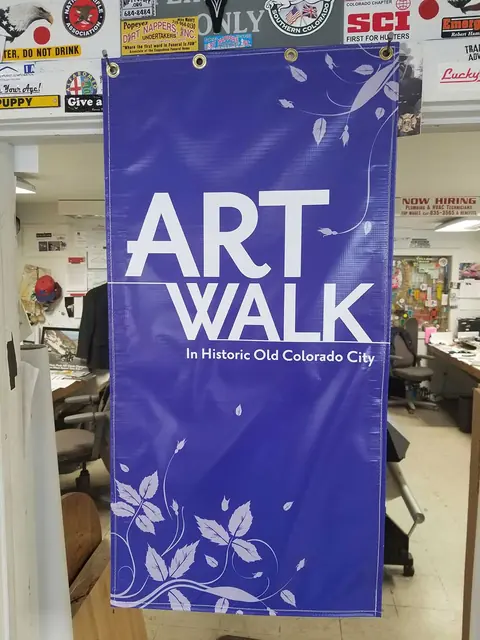 Art Walk vertical banner