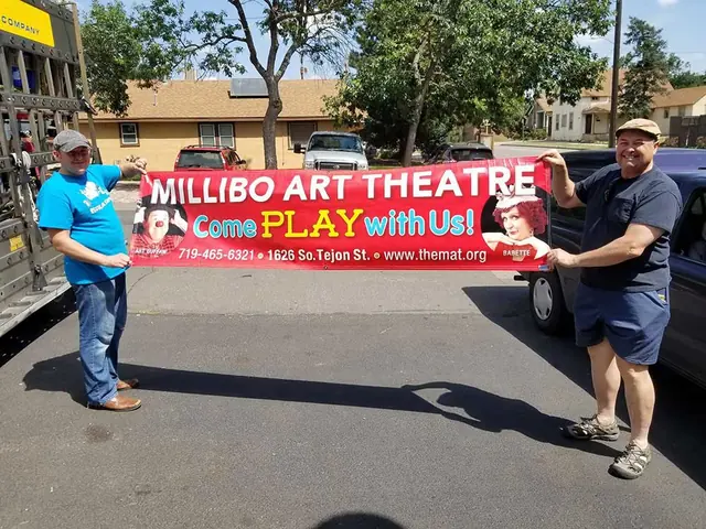 Millibo Art Theatre banner
