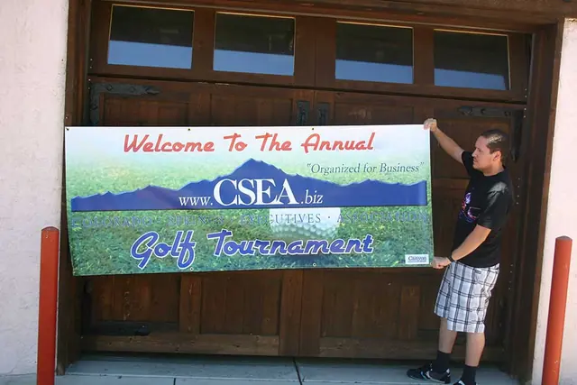 Annual event welcome banner