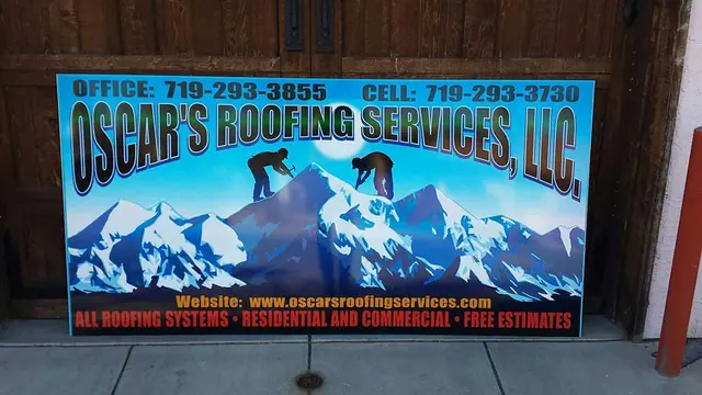 Oscar’s Roofing Services banner