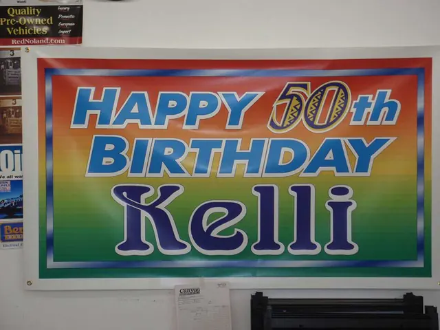 Happy 50th Birthday banner