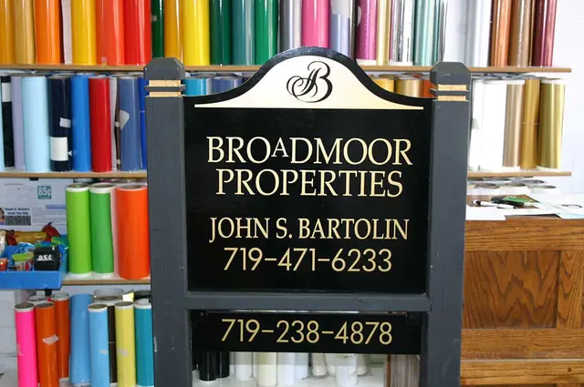 Broadmoor Properties real estate sign