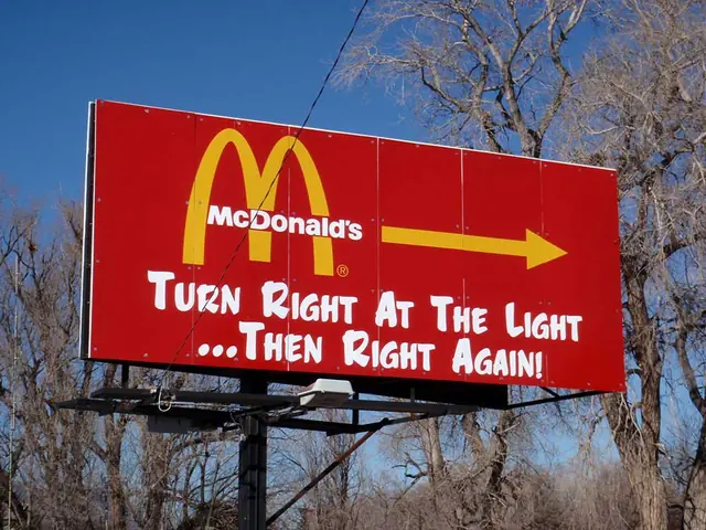 Restaurant directional billboard