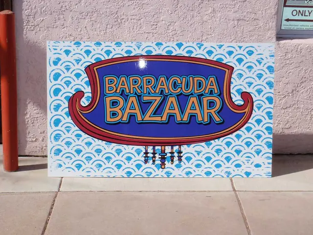 Barracuda Bazaar shop sign