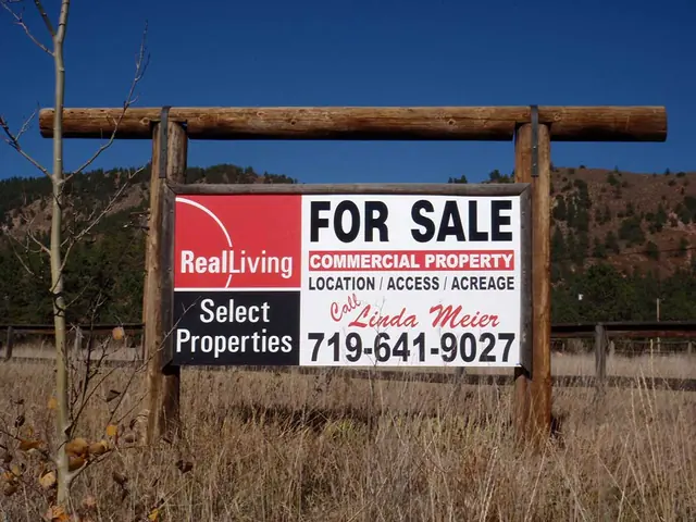 Real estate for-sale post sign