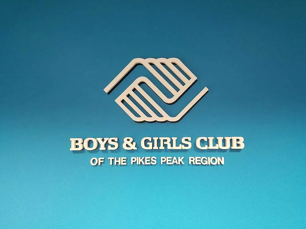 Boys and Girls Club of the Pikes Peak Region wall logo