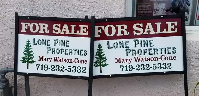 Lone Pine Properties for-sale signs