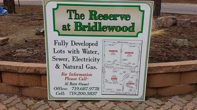 The Reserve at Bridlewood community sign