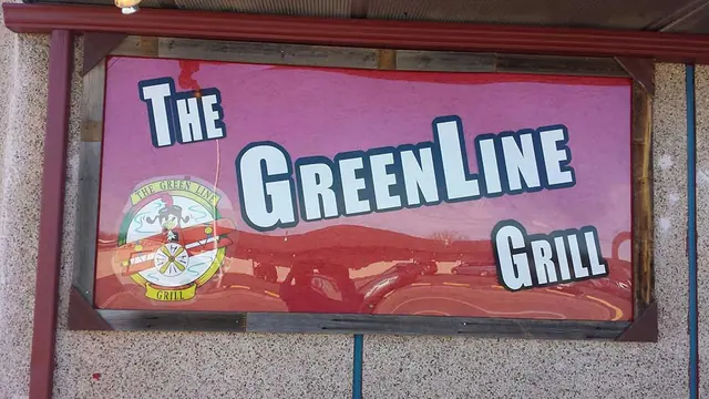 The GreenLine Grill restaurant sign